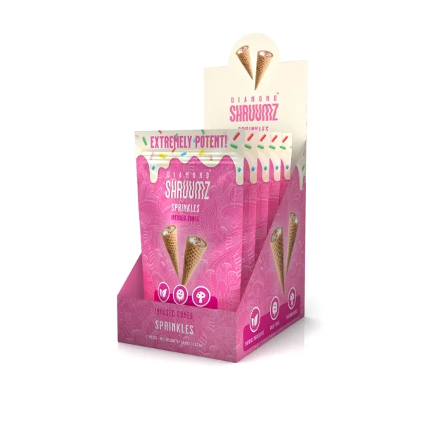 Sprinkles Cones – Diamond Shruumz